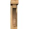 Ekena Millwork Imperial Block Rough Sawn Bracket w/ Offset Brace, Western Red Cedar, 4"W x 16"D x 16"H BKT0402X16X16IMP05RWR - alternate 3